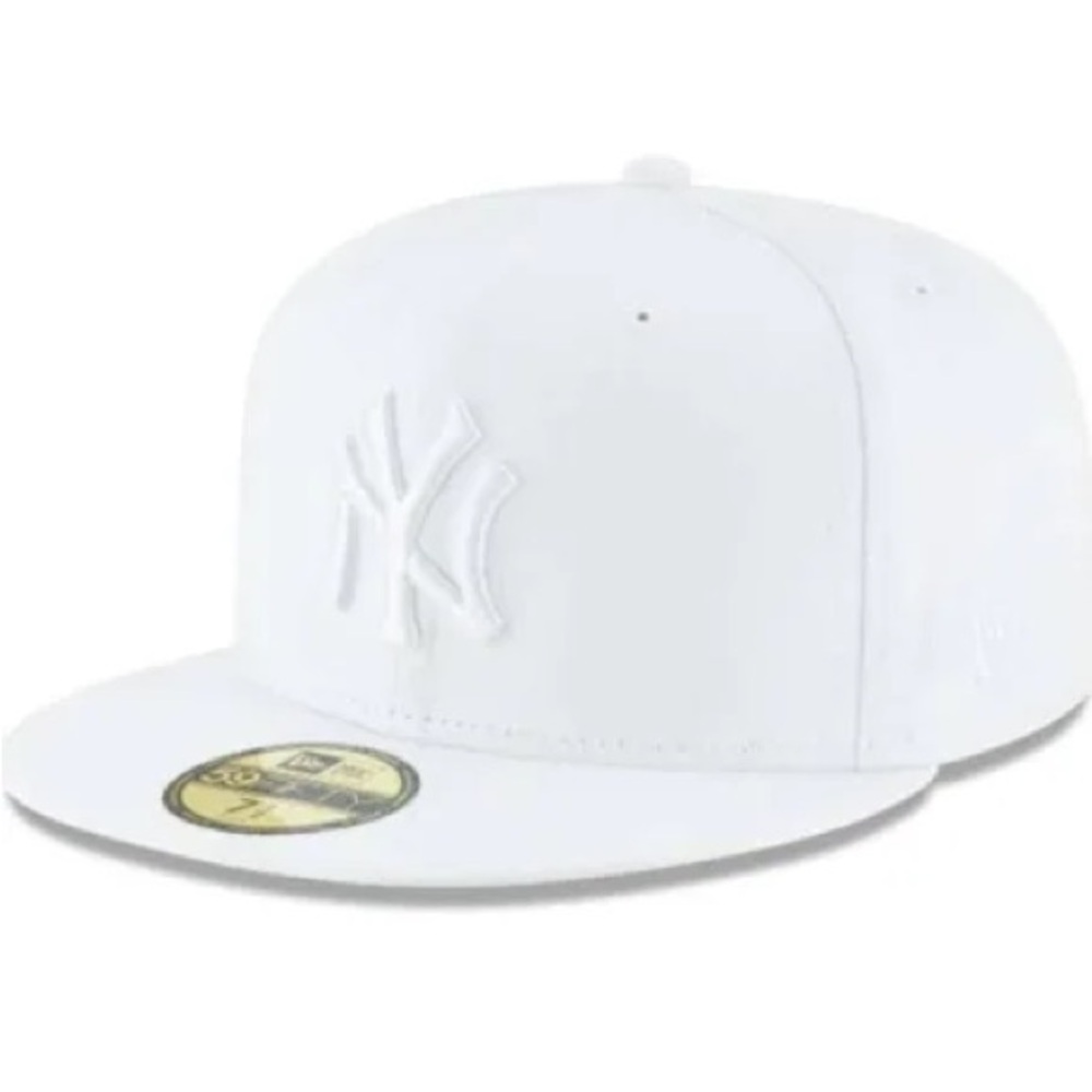 New Era White Nee York Yankees Hat
